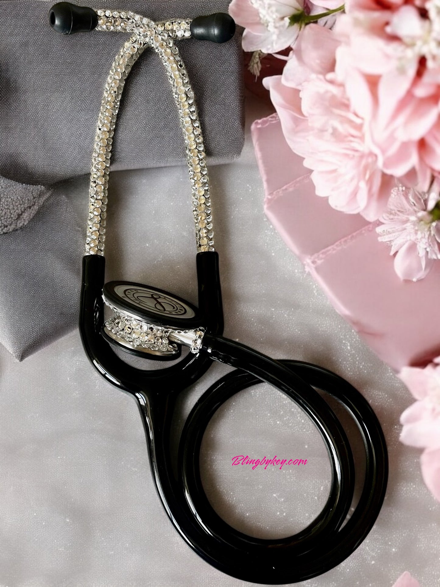 Bling Stethoscope Gift Set – Clear Rhinestones