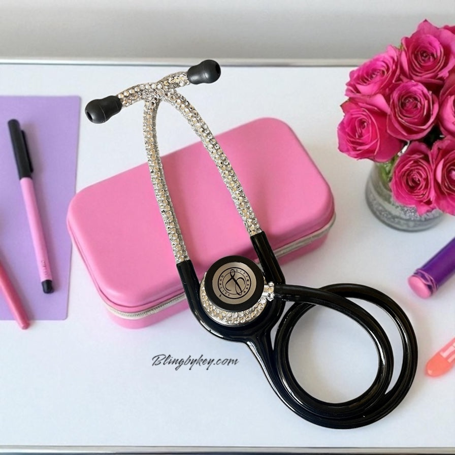 3M Littmann Classic III Bling Stethoscope – Clear Rhinestones