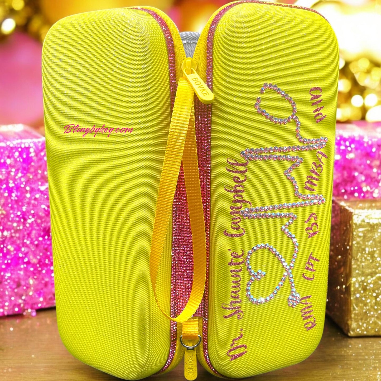 Bling Stethoscope Gift Set – Pink Rose AB Crystals