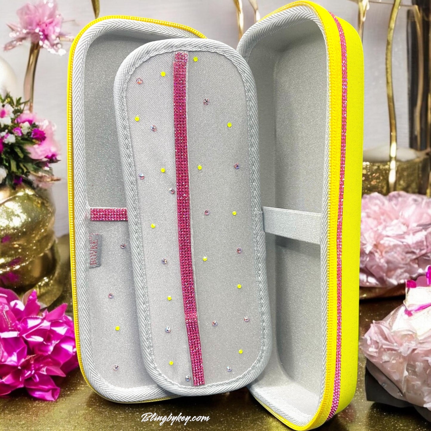 Bling Stethoscope Gift Set – Pink Rose AB Crystals